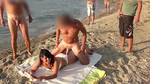 Strange GangBang! Choose Your Hole! Alexandra Wett!