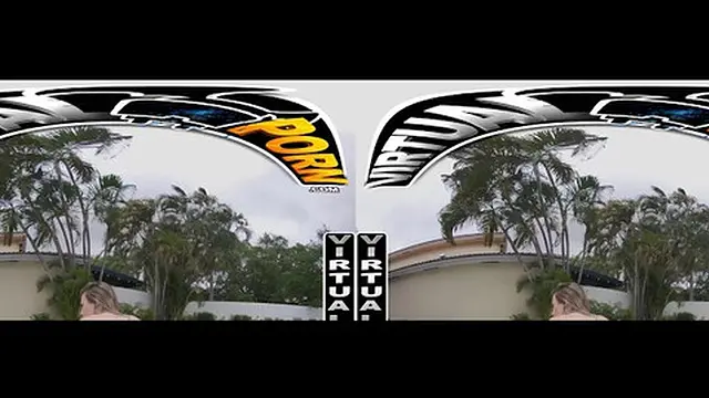 VIRTUAL PORN - Anya Olsen And Danny Steele Have Hot Naughty Public Sex At The Pool