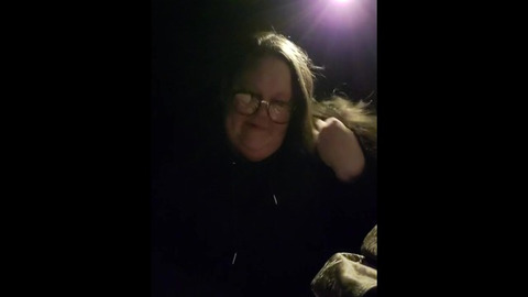 BBW satisfies teen in car outside mall-seeks extra ride!