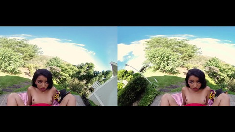 She's craving an outdoor romp, and I oblige with a creampie hook-up - Virtual Reality Sex