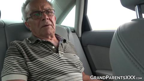 Naughty😈 Teen Stolen & Fucked By Mature Dude In Car