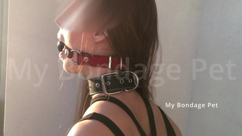 MY BONDAGE PET Struggles to Escape Shibari