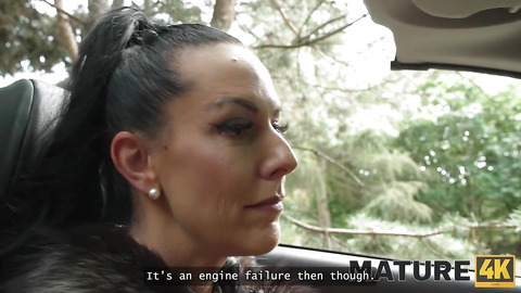 MATURE4K. Texas Patti is having wild kinky sex in the Czech woods