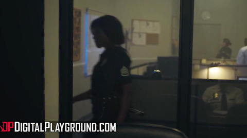 Digital Playground - Nicole Kitt And Alex Jones Make The Interrogation Room A Hot Mess