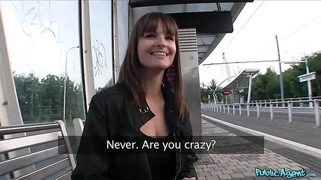 Public Agent - Those Heavenly Big Natural Boobs Deserve the Fucking They Get