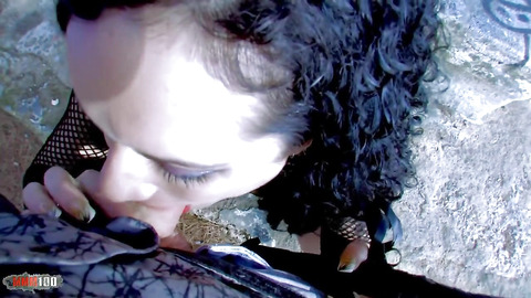 Gonzo anal porn with the sublime French arab babe Penelope Tiger