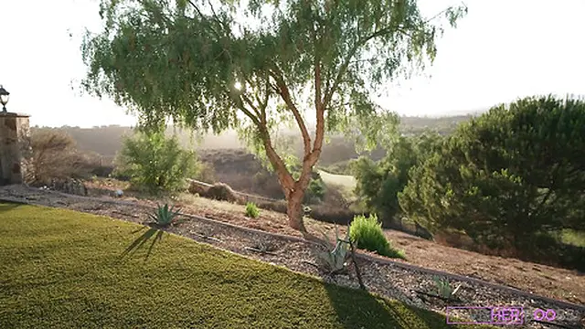 Cowgirl Blake Blossom Struts Boldly with Her Tits Uncovered