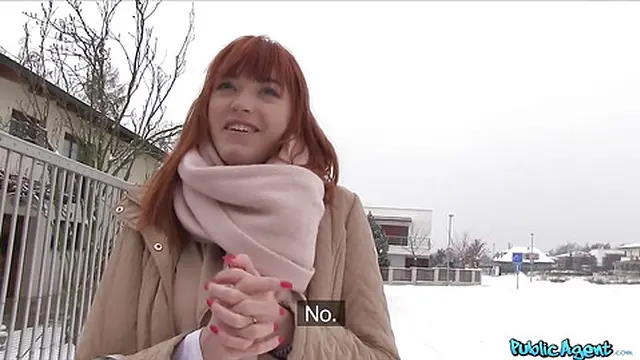 Stripped Down - Young German Redhead Gets Rough In My Ride