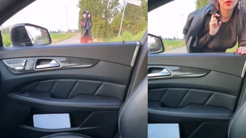 Street hooker sex beneath the bridge after being hired